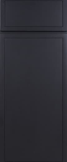 Black Shaker Door Style