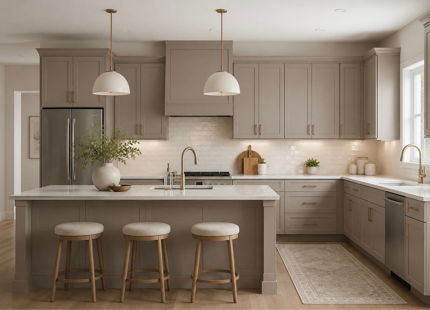 Clay Shaker Cabinets