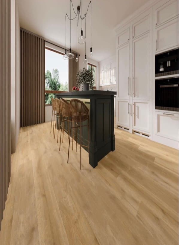 Honey Wheat luxury vinyl plank flooring