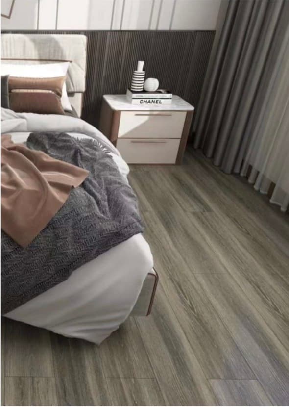 Smoky Driftwood luxury vinyl plank flooring